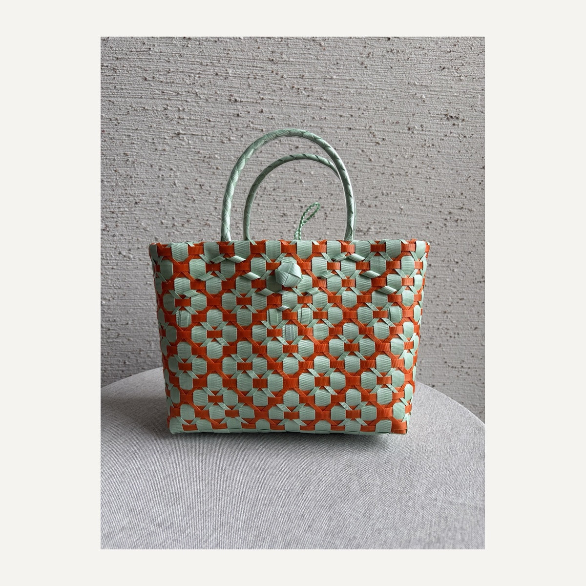 プラカゴバッグ〈初夏の風〉